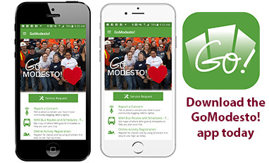 Download the GoModesto! Mobile app today!